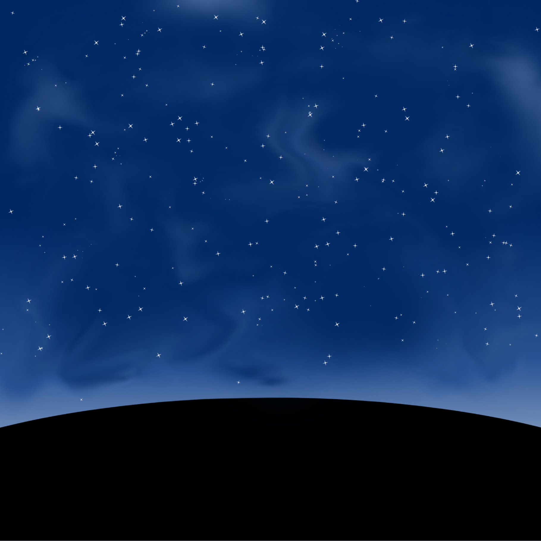 Night Sky with Star Background